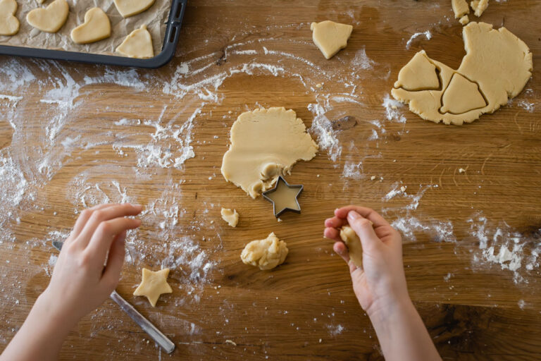 In der Weihnachtsbäckerei