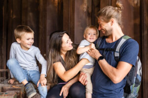 Familienfotos im Landschaftspark Duisburg-Nord